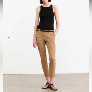 Nili Lotan Jenna Pant Khaki Camel
